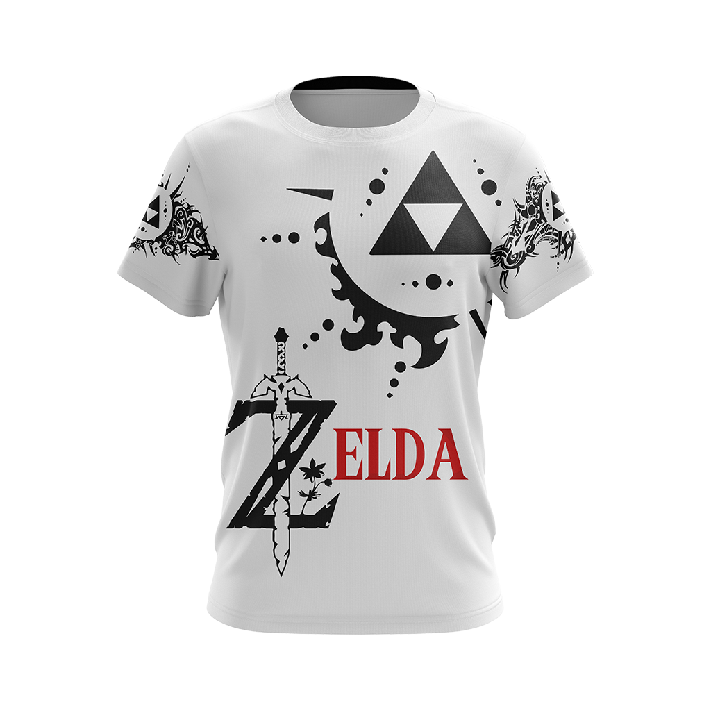 The Legend Of Zelda T-shirt Zip Hoodie Pullover Hoodie   