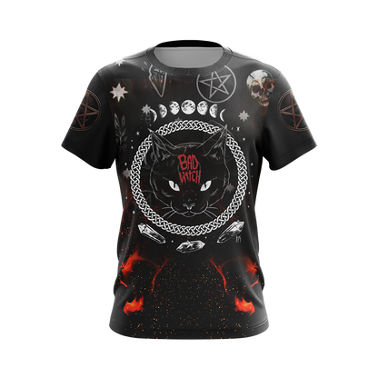 Bad Witch Unisex 3D T-shirt   