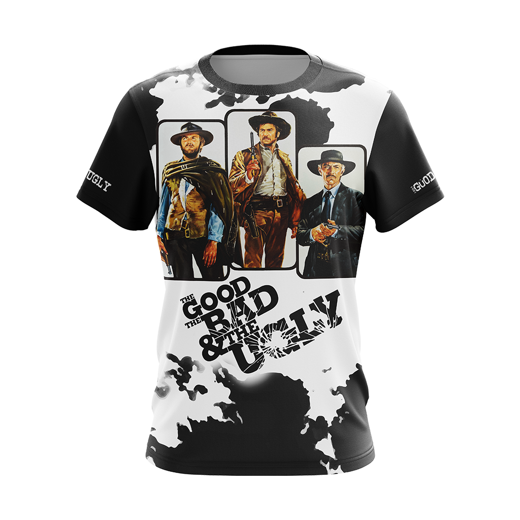 The Good The Bad The Ugly Unisex 3D T-shirt   