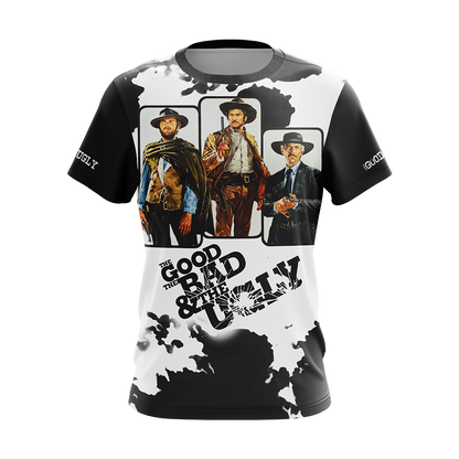 The Good The Bad The Ugly Unisex 3D T-shirt   