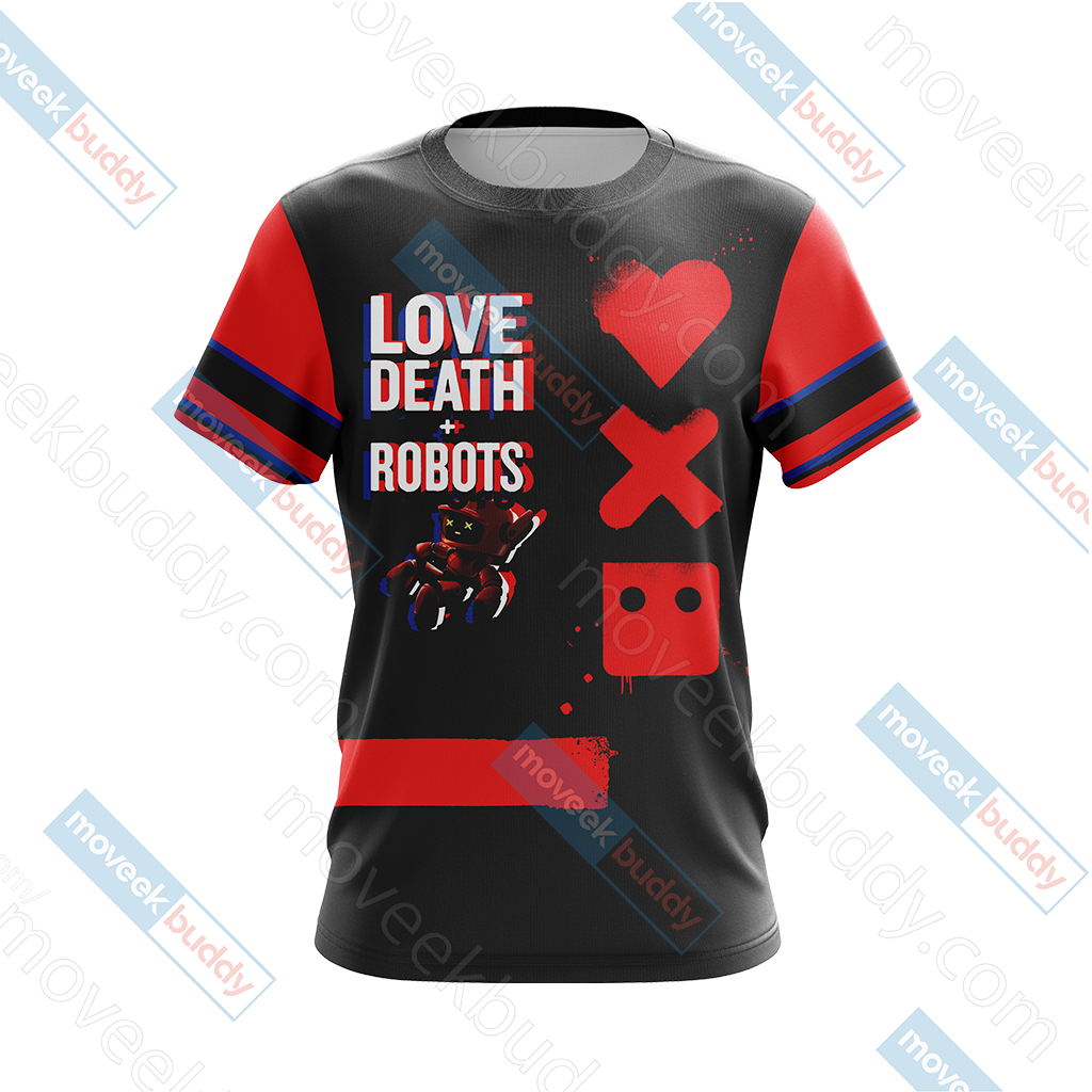 Love, Death & Robots Unisex 3D T-shirt   