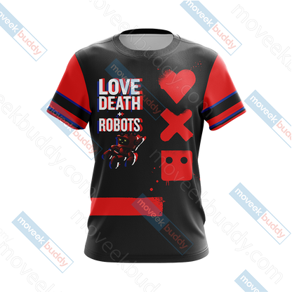 Love, Death & Robots Unisex 3D T-shirt   