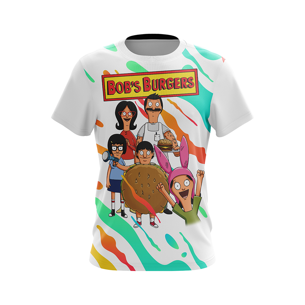 Bob's Burgers New Unisex 3D T-shirt   