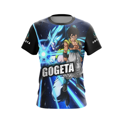 Dragon Ball Gogeta, Vegeta, and  Goku Unisex 3D T-shirt Zip Hoodie   