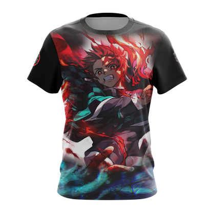 Demon Slayer Kamado Tanjiro Unisex 3D T-shirt Zip Hoodie Pullover Hoodie   