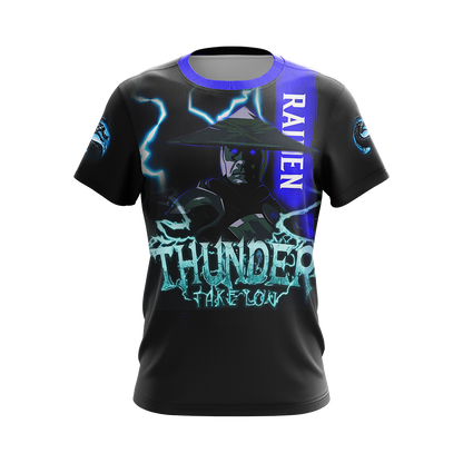 Mortal Kombat Raiden Unisex 3D T-shirt   