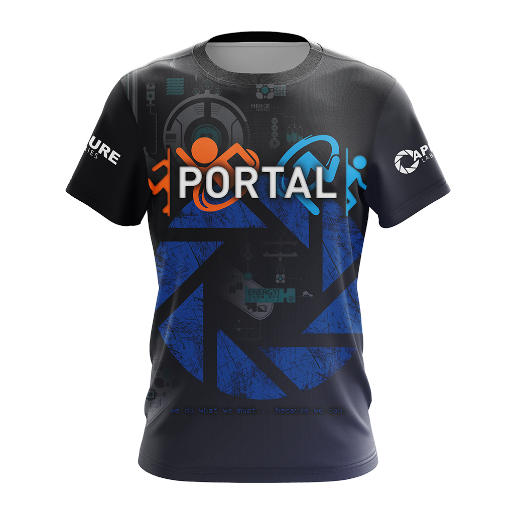 Portal - Aperture Laboratories Unisex 3D T-shirt   