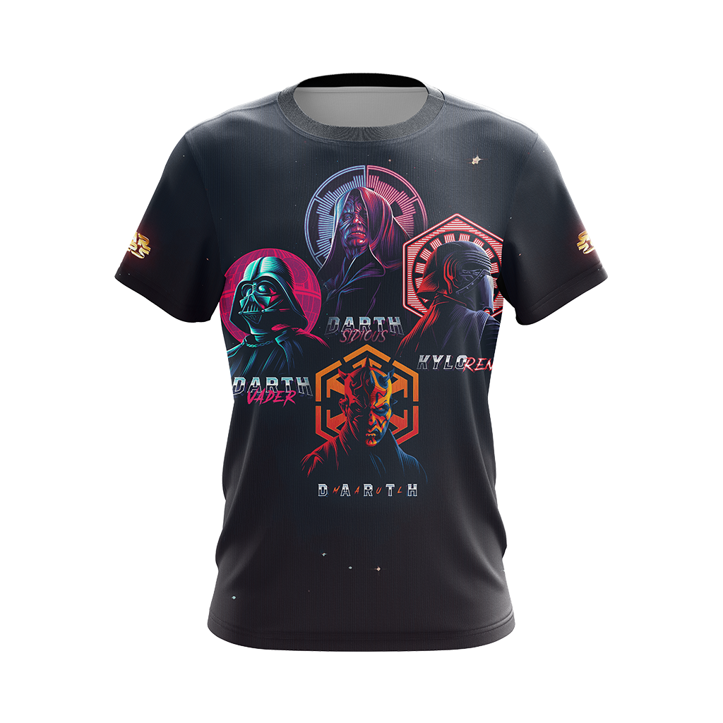 Star Wars - Villains Unisex 3D T-shirt   