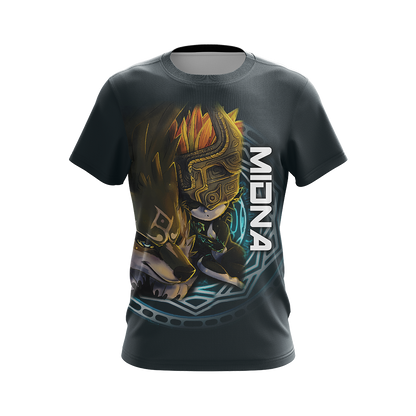 The Legend Of Zelda Midna And Link Wolf Unisex 3D T-shirt   