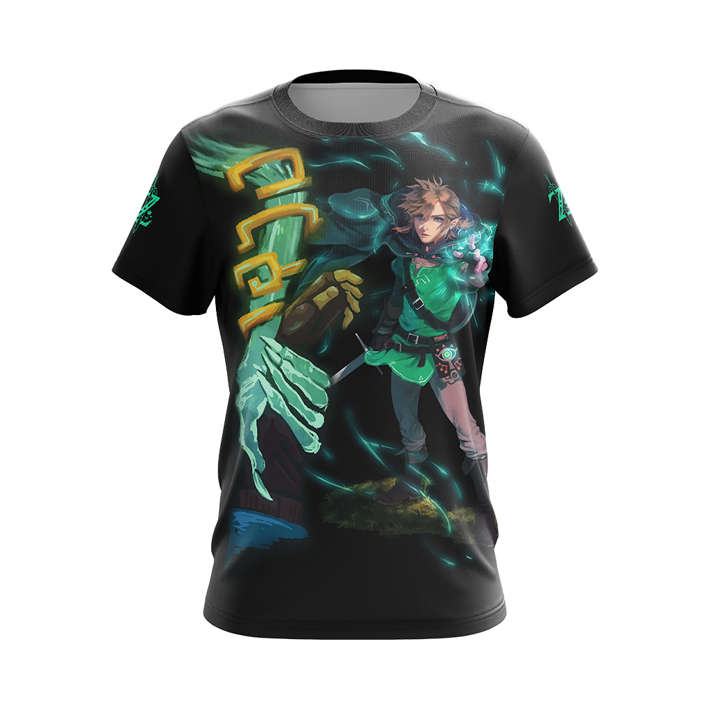 The Legend Of Zelda: Breath Of The Wild (BotW) Link Unisex 3D T-shirt   