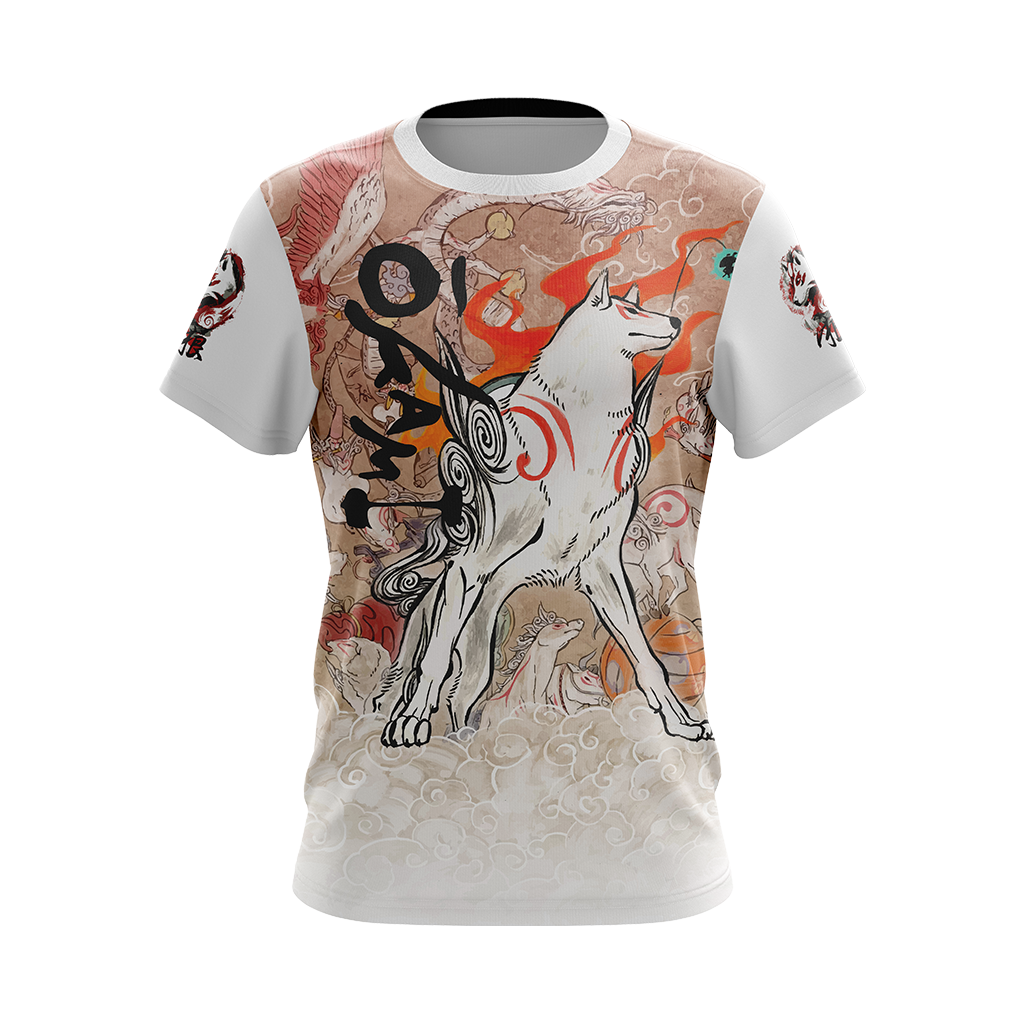 Okami New Version Unisex 3D T-shirt   