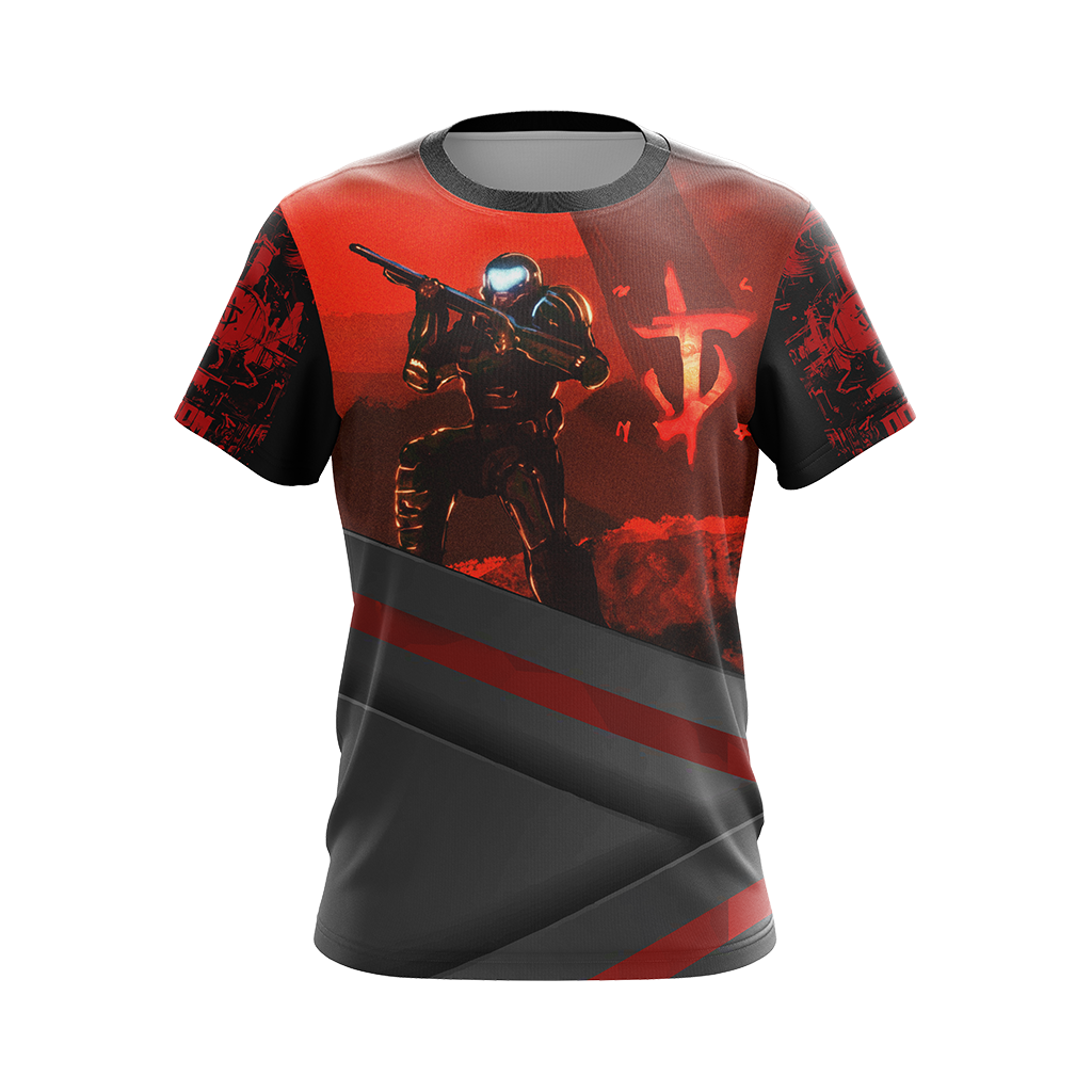 Doom New Version Unisex 3D T-shirt   