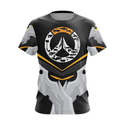 Overwatch Weapons Logo Unisex 3D T-shirt   