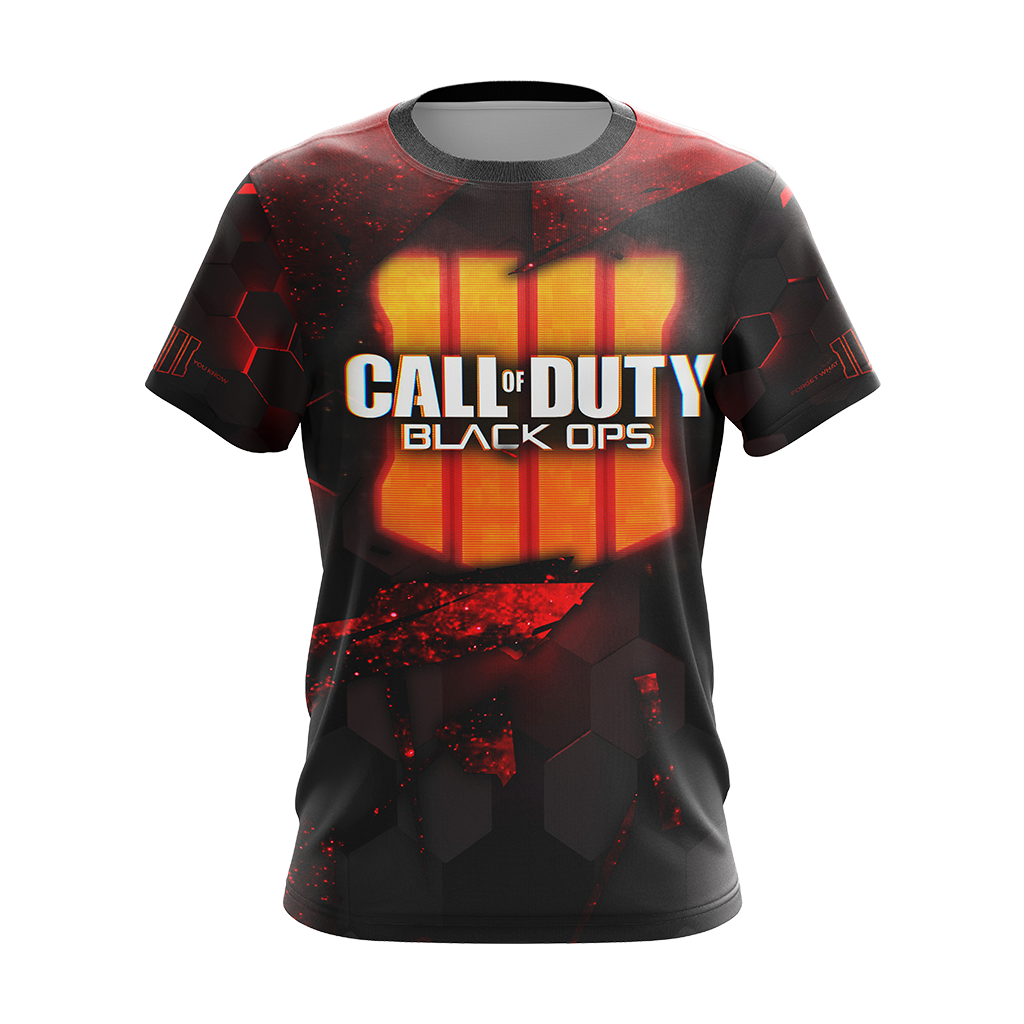 Call of Duty - Black Ops 4 New Version Unisex 3D T-shirt   