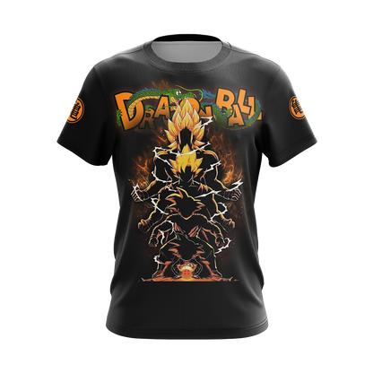 Dragon Ball Son Goku Power Unisex 3D T-shirt   