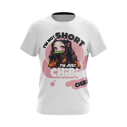 I'm not short I'm just Chibi T-shirt Zip Hoodie Pullover Hoodie   