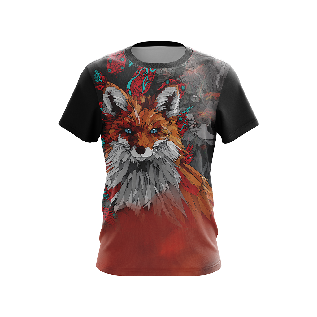 Aesthetic Fox Unisex 3D T-shirt   