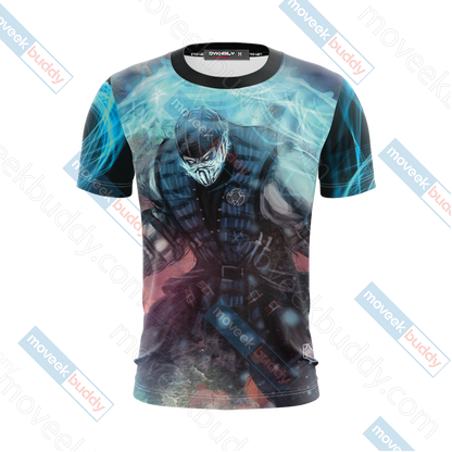 Mortal Kombat Sub-Zero Unisex 3D T-shirt   