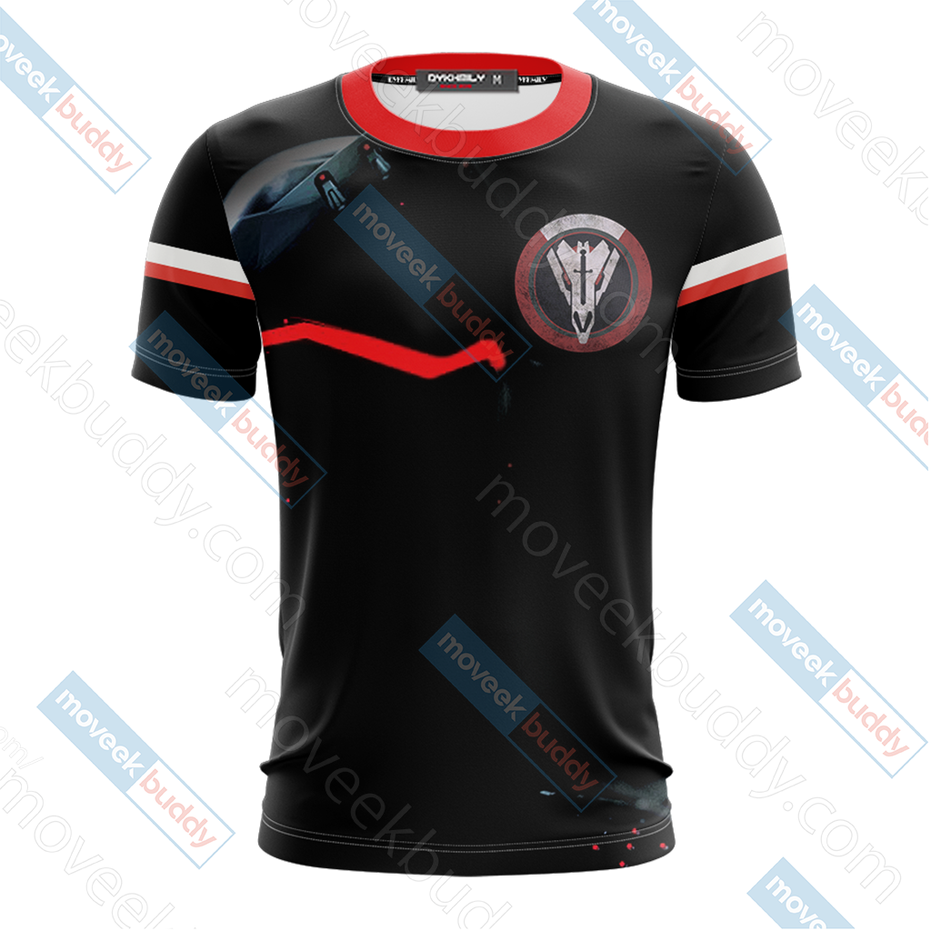 Overwatch - Blackwatch Unisex 3D T-shirt   