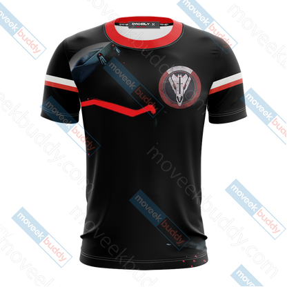 Overwatch - Blackwatch Unisex 3D T-shirt   