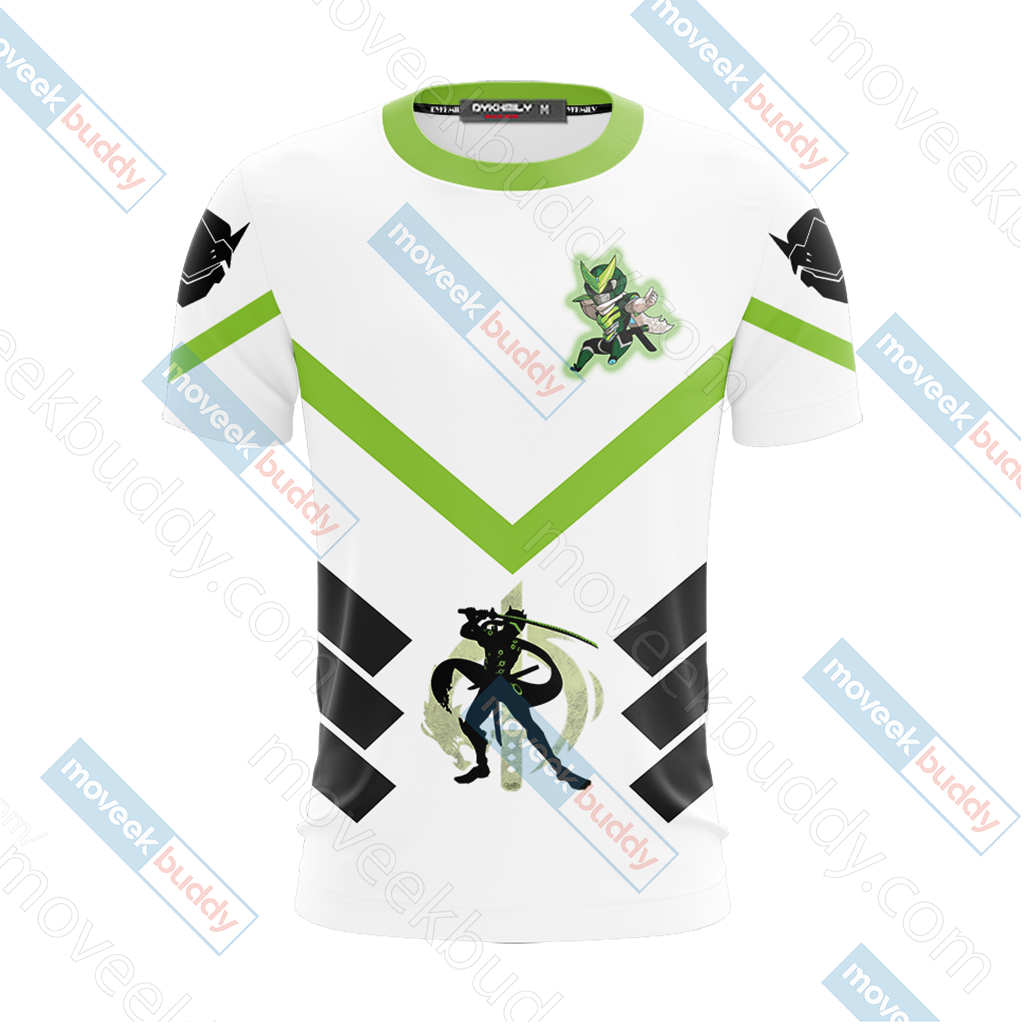 Overwatch - Genji Symbol Unisex 3D T-shirt   