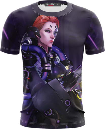 Overwatch - Moira Unisex 3D T-shirt   