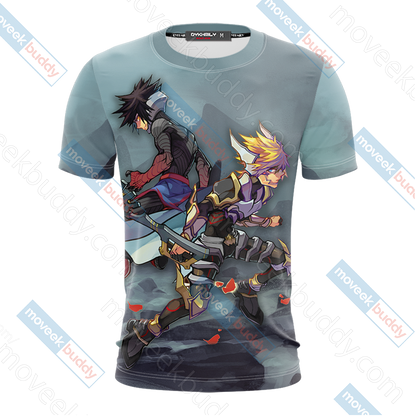 Kingdom Hearts New Version Unisex 3D T-shirt   
