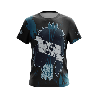 The last of Us - Endure and Survive Unisex 3D T-shirt   