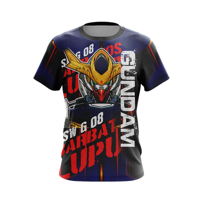 Gundam Barbatos Unisex 3D T-shirt   