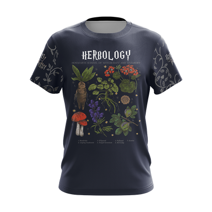 Herbology Harry Potter Hogwarts T-shirt Zip Hoodie Pullover Hoodie   