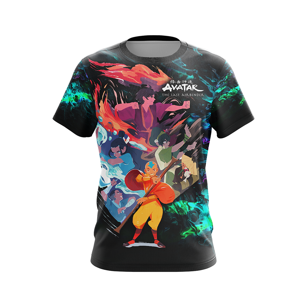 Avatar: The Last Airbender Unisex 3D T-shirt   