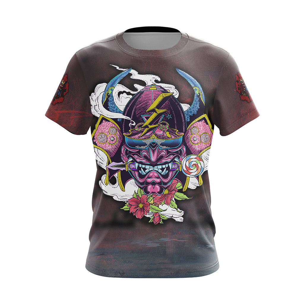 Samurai Unisex 3D T-shirt   