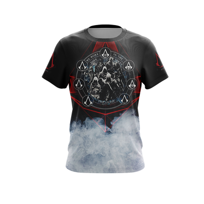 Assassin's Creed We Work In The Dark To Serve The Light Unisex 3D T-shirt   