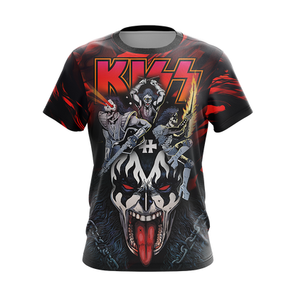 Kiss Band Unisex 3D T-shirt   