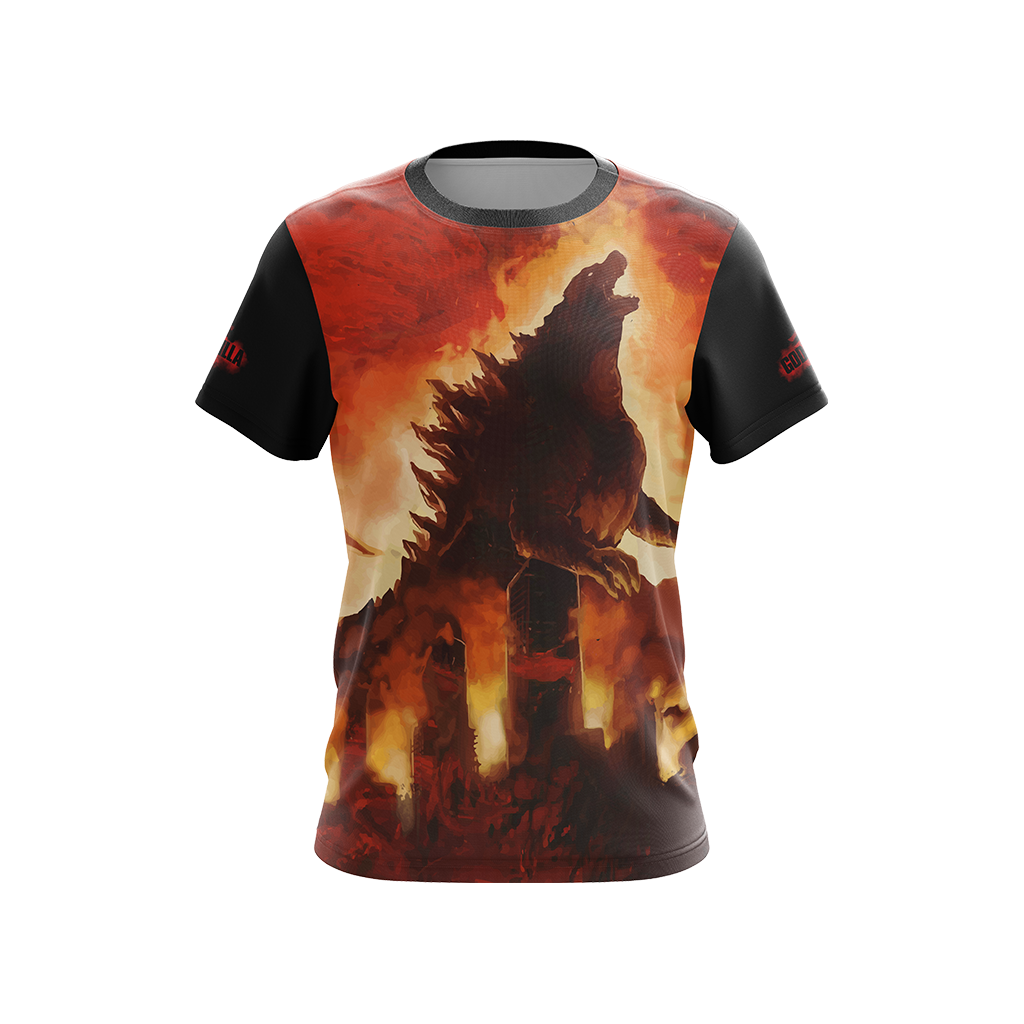 Godzilla New Style Unisex 3D T-shirt   