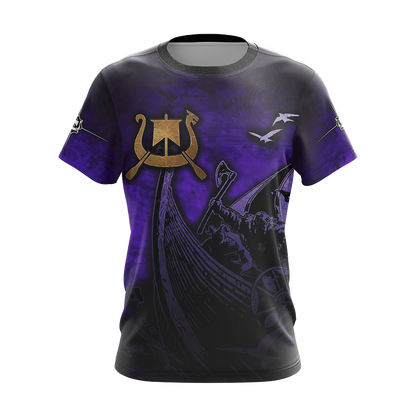 The Witcher - Skellige Clan Unisex 3D T-shirt   
