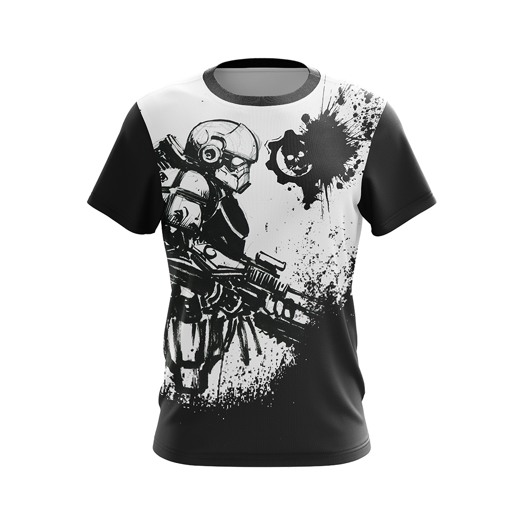Gear Of War Game Unisex 3D T-shirt   