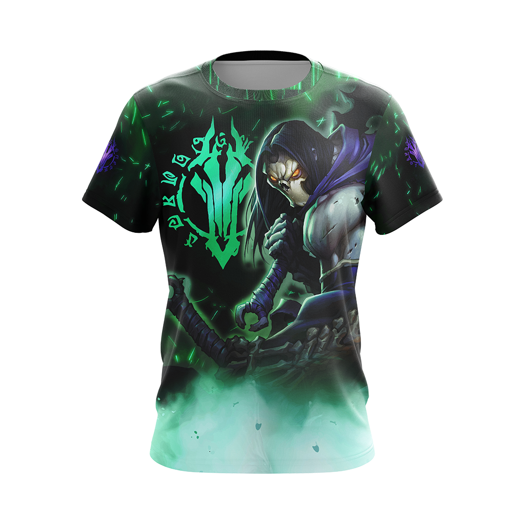 Darksiders Death Unisex 3D T-shirt Zip Hoodie   