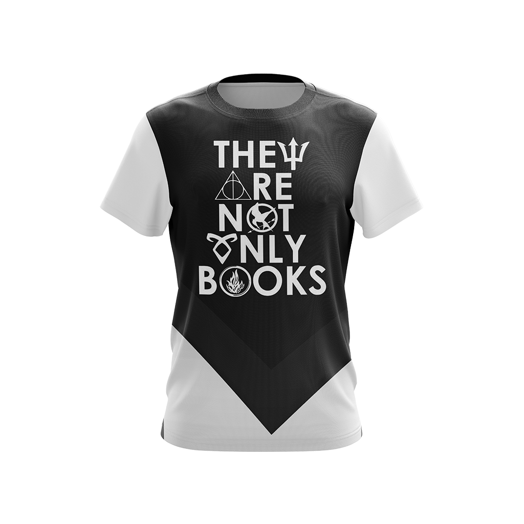 Multifandom - They Are Not Only Books Unisex 3D T-shirt   