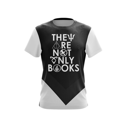 Multifandom - They Are Not Only Books Unisex 3D T-shirt   