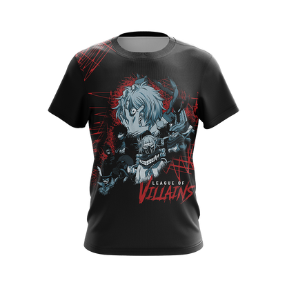 My Hero Academia Villian Group Unisex 3D T-shirt   