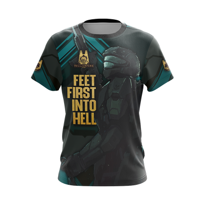 Feet First Into Hell Unisex 3D T-shirt   