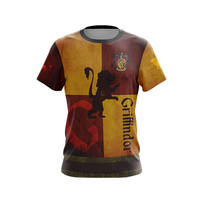 Brave Like A Gryffindor Harry Potter New Version 1 Unisex 3D T-shirt   