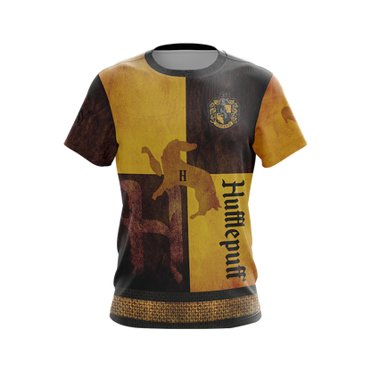 Loyal Like A Hufflepuff Harry Potter New Version 1 Unisex 3D T-shirt   