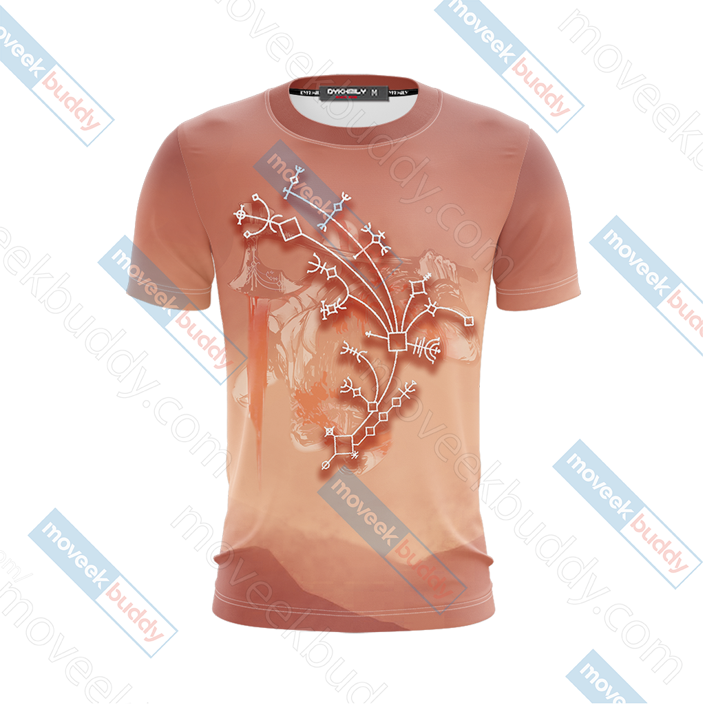 God Of War New Unisex 3D T-shirt   