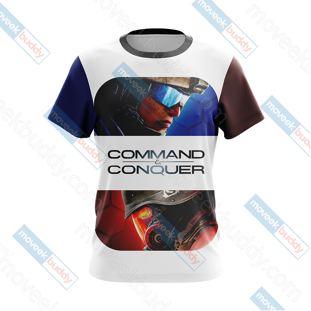 Command & Conquer New Look Unisex 3D T-shirt   