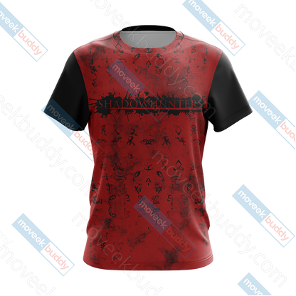 Shadowhunters Unisex 3D T-shirt   