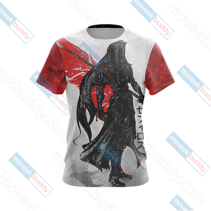 Final Fantasty - Crimson Sephiroth Unisex 3D T-shirt   