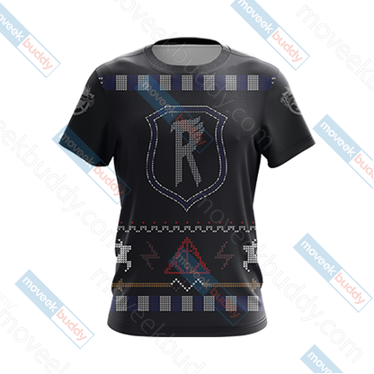 Harry Potter Wise Like A Ravenclaw Winter Style Unisex 3D T-shirt   