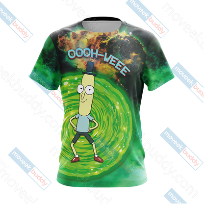 Mr.Poopybutthole Rick and Morty Unisex 3D T-shirt   